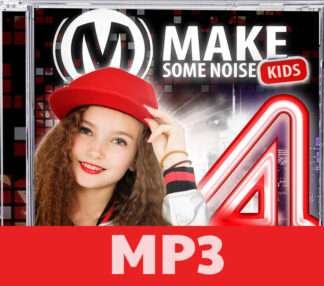 Mp3 muziek CD muziek album Christelijk cadeautje voor kinderen, MSNK, Make Some Noise Kids