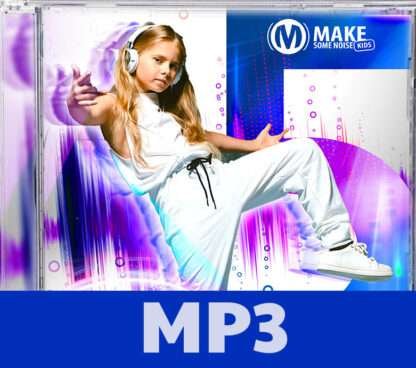 Mp3 muziek CD muziek album Christelijk cadeautje voor kinderen, MSNK, Make Some Noise Kids