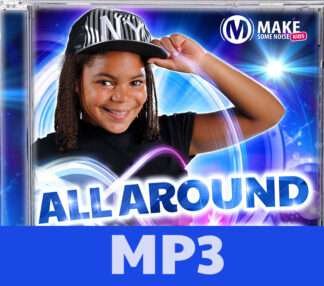 Mp3 muziek CD muziek album Christelijk cadeautje voor kinderen, MSNK, Make Some Noise Kids