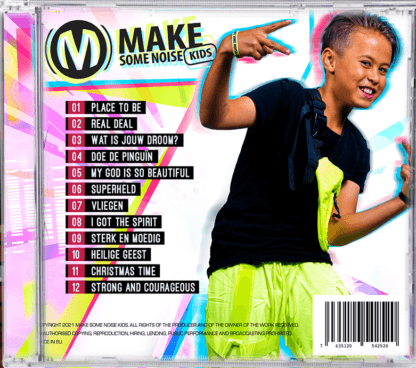 CD muziek album Christelijk cadeautje voor kinderen, MSNK, Make Some Noise Kids