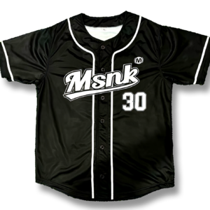 Baseball Shirt – Zwart