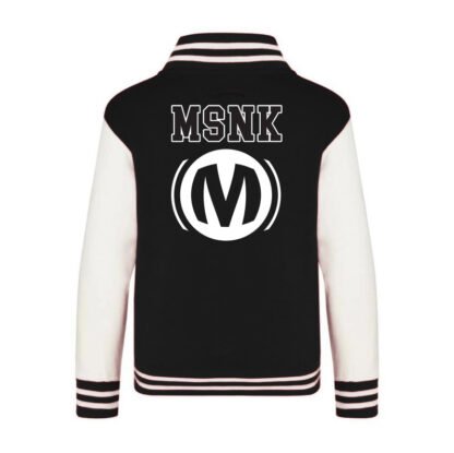 Christelijk Cadeau Kinderen MSNK varsity college baseball jack zwart