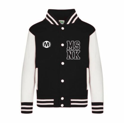 Christelijk Cadeau Kinderen MSNK varsity college baseball jack zwart