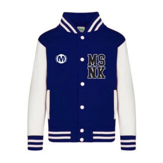 Christelijk Cadeau Kinderen MSNK varsity college baseball jack paars